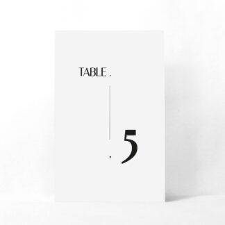 Numéro de table Albert