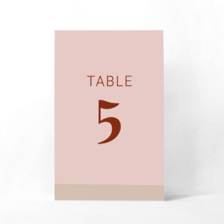 Numéro de table Enfants et famille