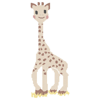 Papa Girafe pixel NFT