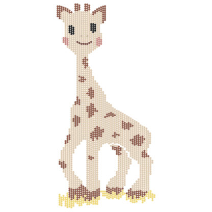 Girafe pixel garçon NFT