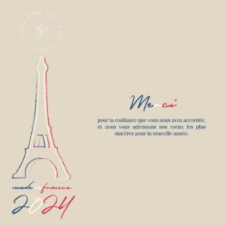Carte de vœux e-card Paris