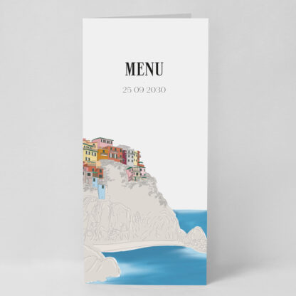 Menu de table Cinque Terre