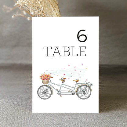 Numéro de table Tandem