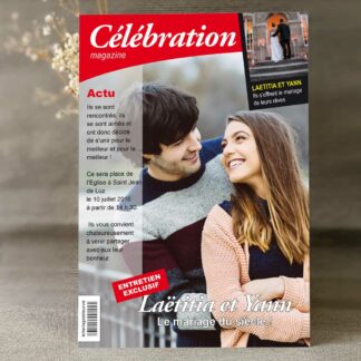 Faire-part mariage Magazine Célébration