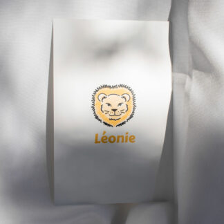 Faire-part naissance carte Lion