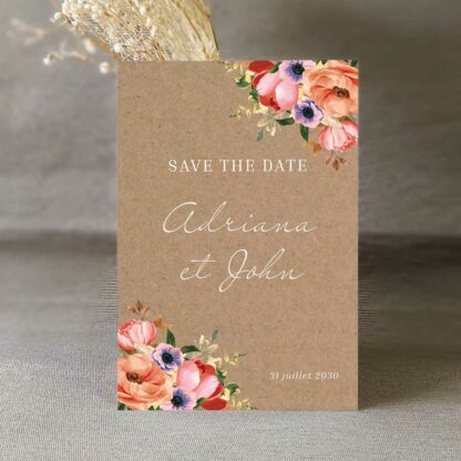 Save the date Bloom